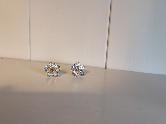 Markjordbærblomst med gulldetaljer & Citrin - Bilde 11