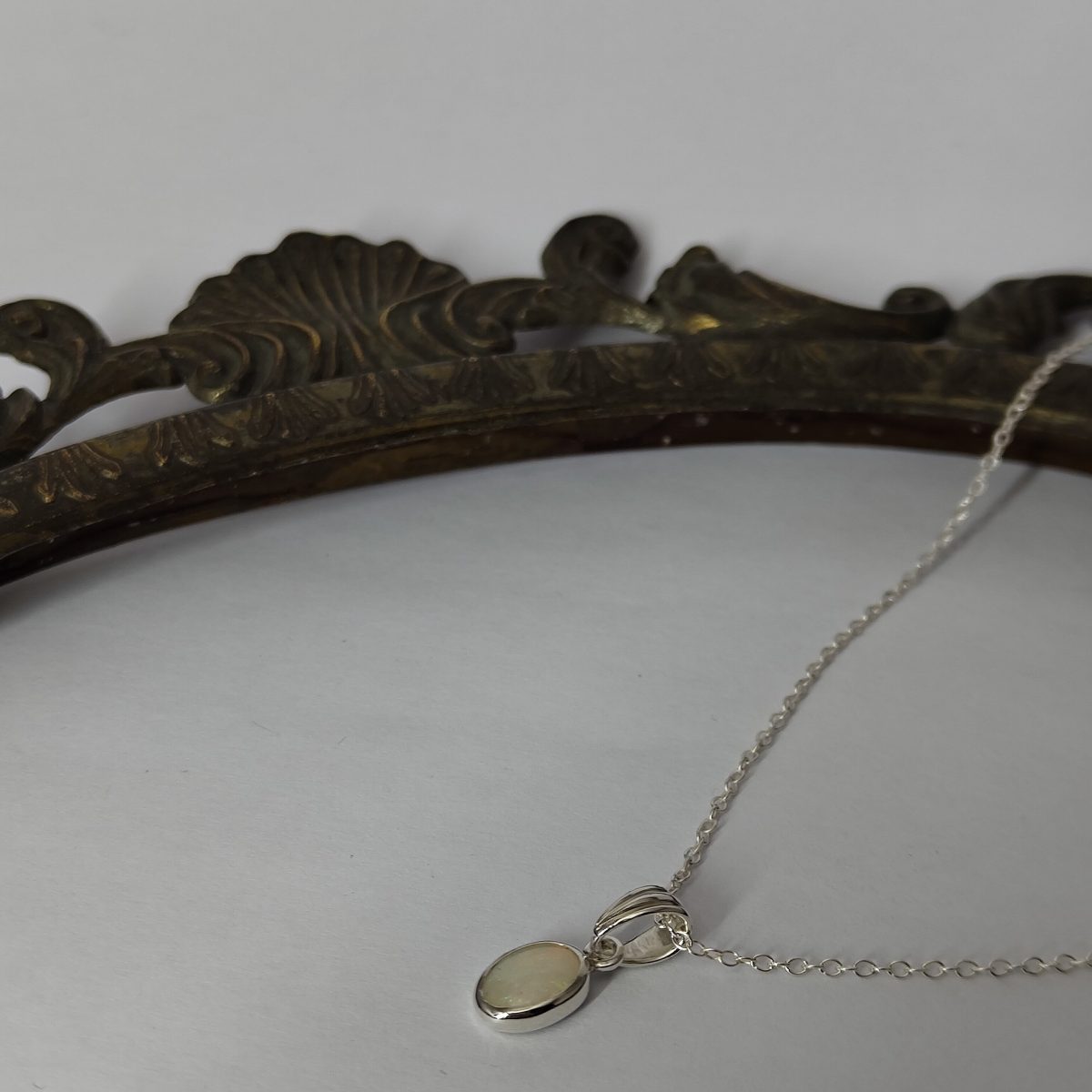 Vårregn - genuin opal