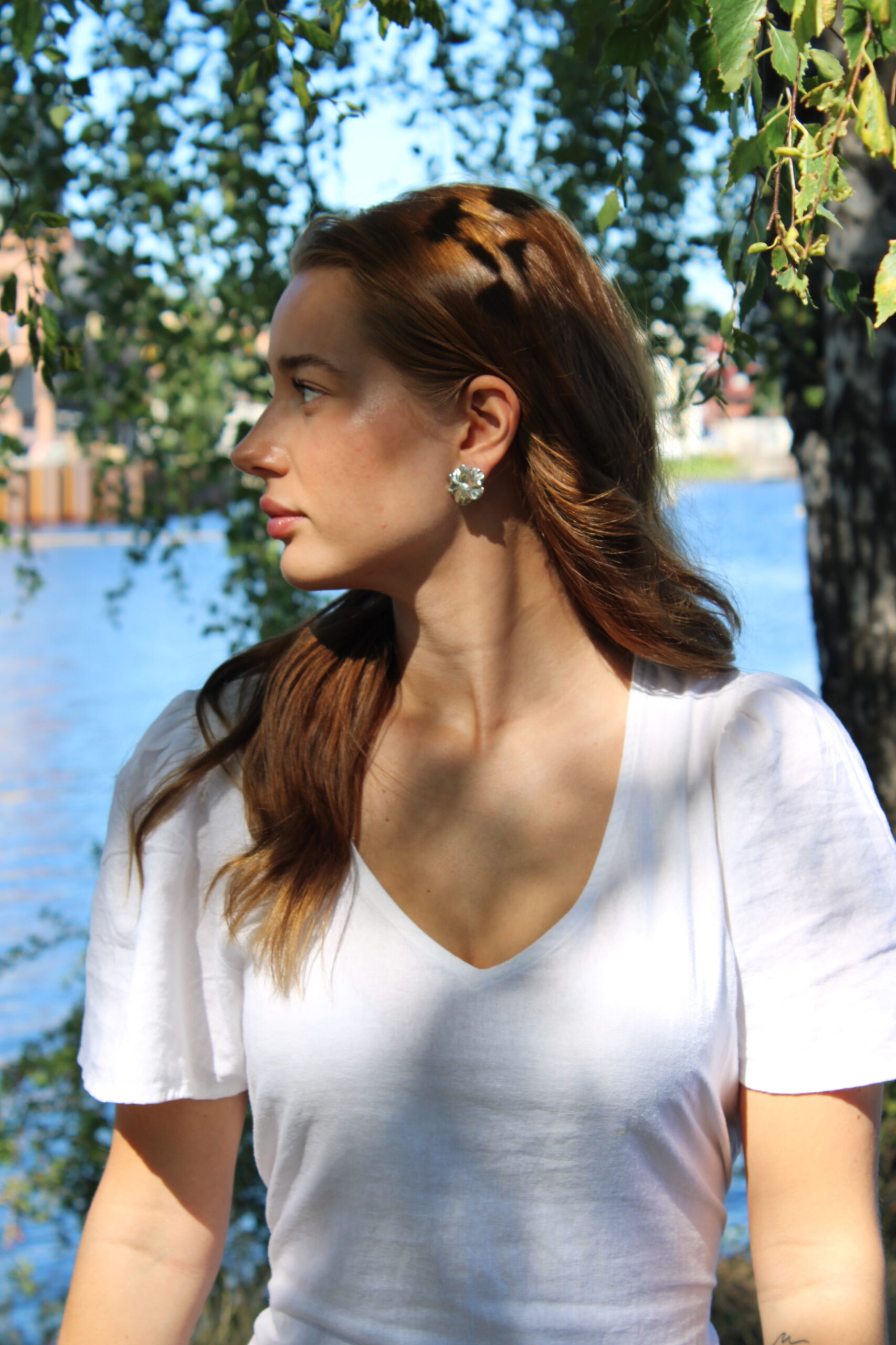 Epleblomst ørepynt - Bilde 3